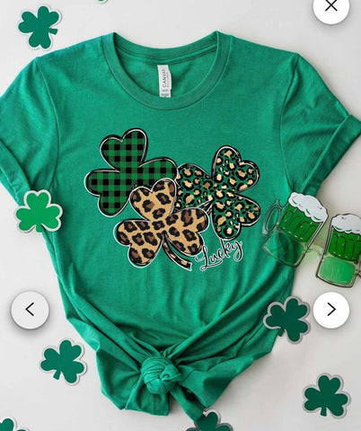 Three Clover Tee (St. Patrick's Day Collection)