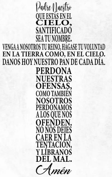 Lord's Prayer in Spanish Tee ADULT