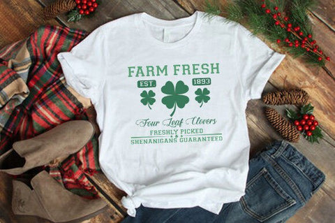 Farm Fresh Clover Tee (St. Patrick's Day Collection)
