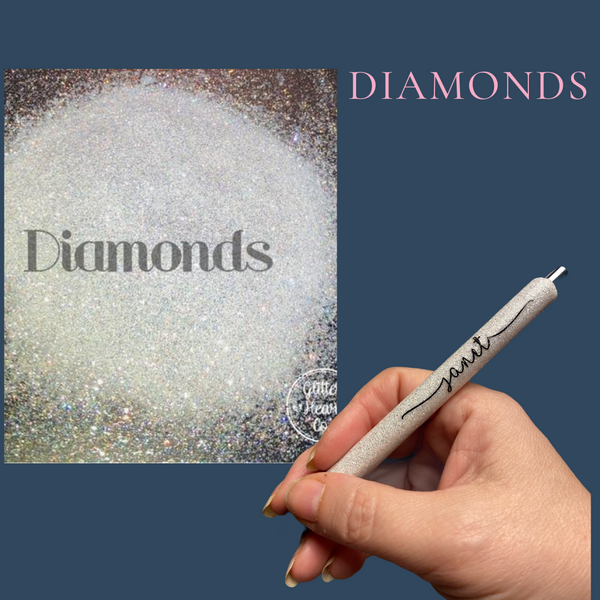 Personalized Glitter Pen