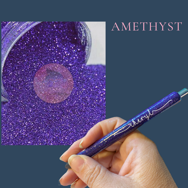Personalized Glitter Pen