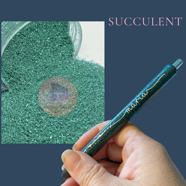Personalized Glitter Pen