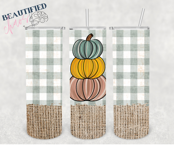 Burlap Pumpkin