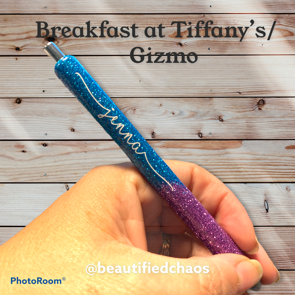 Personalized Glitter Pen