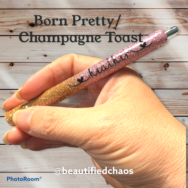 Personalized Glitter Pen