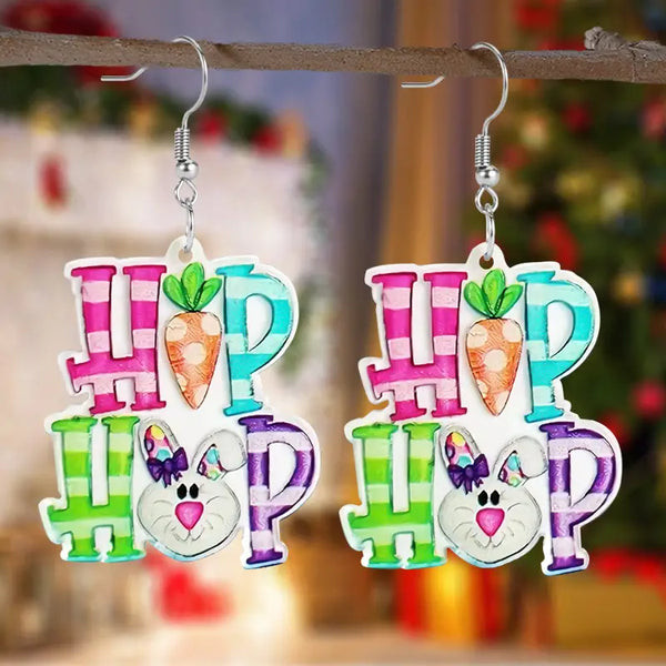 Hip Hop Easter Earrings