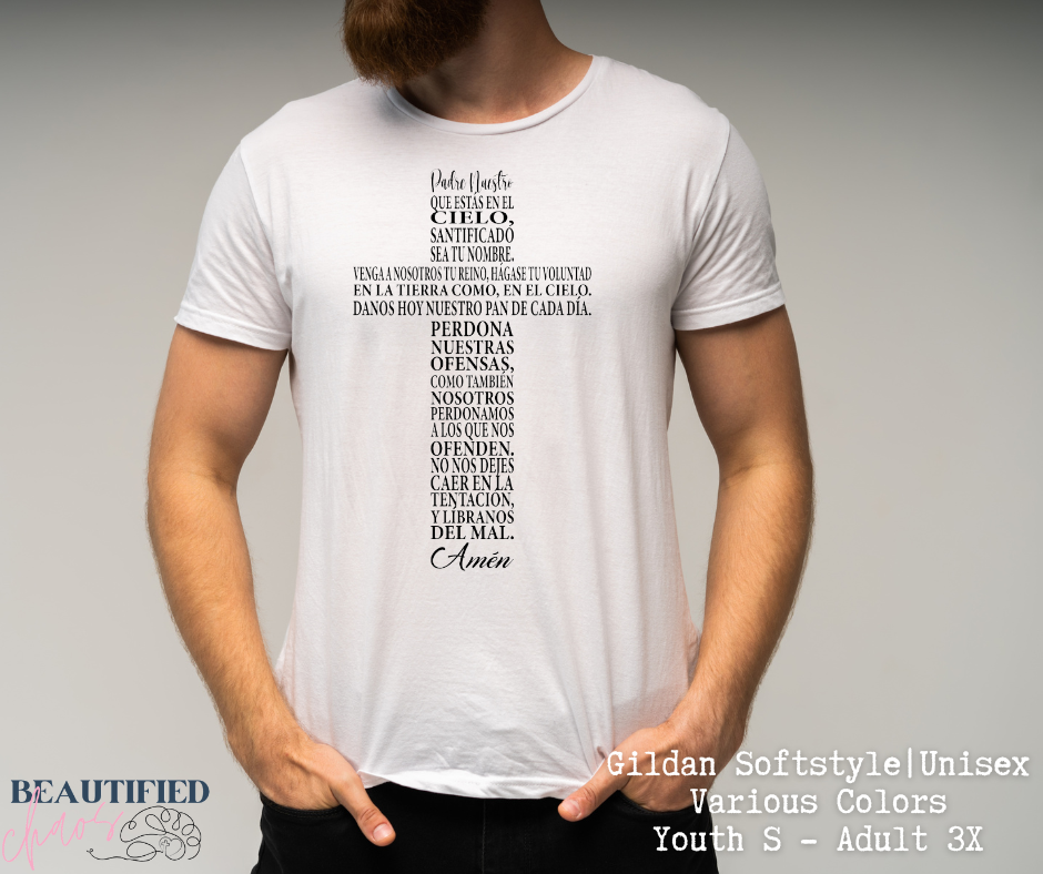 Lord's Prayer in Spanish Tee ADULT