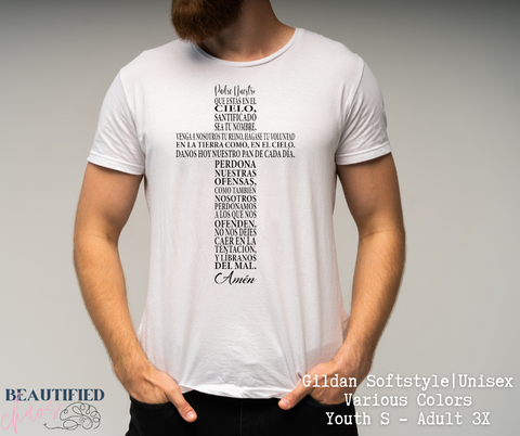 Lord's Prayer in Spanish Tee ADULT
