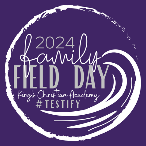 2024 KCA Family Field Day Shirt (Adult and Child)