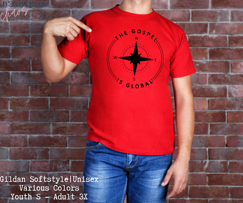 The Gospel is Global Tee ADULT