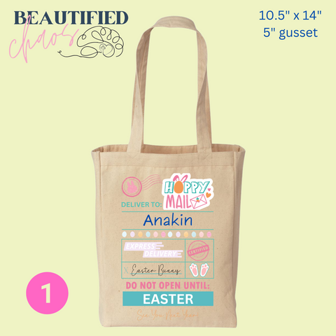 Personalized Easter Bags - Two designs