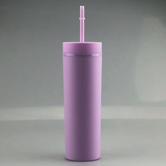 16oz Skinny Acrylic Tumbler (Matte)