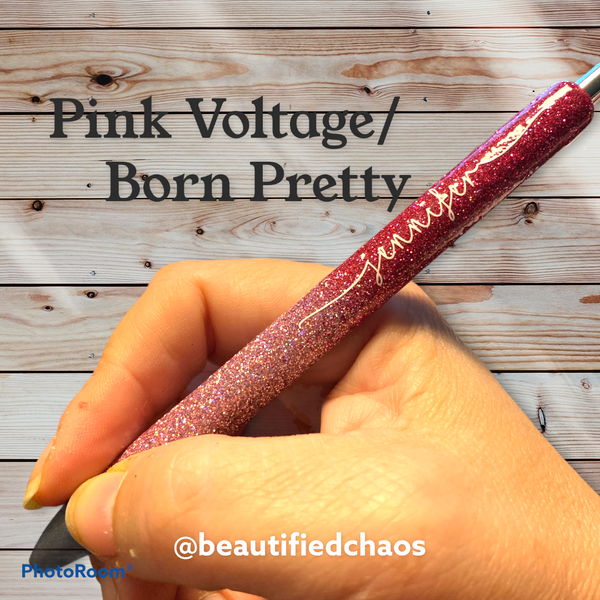 Personalized Glitter Pen