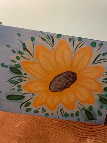 Set of 10 Floral Notecards
