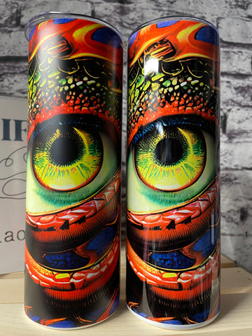 20oz red dragon eye Tumbler