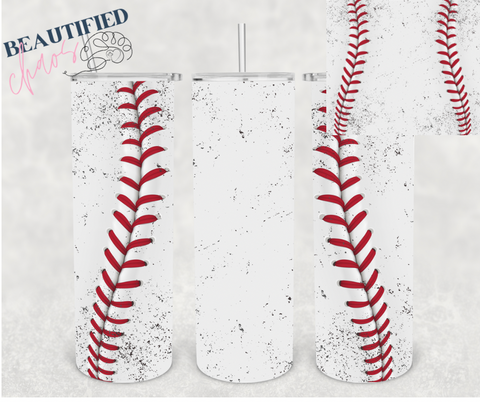 20oz dirty baseball Tumbler